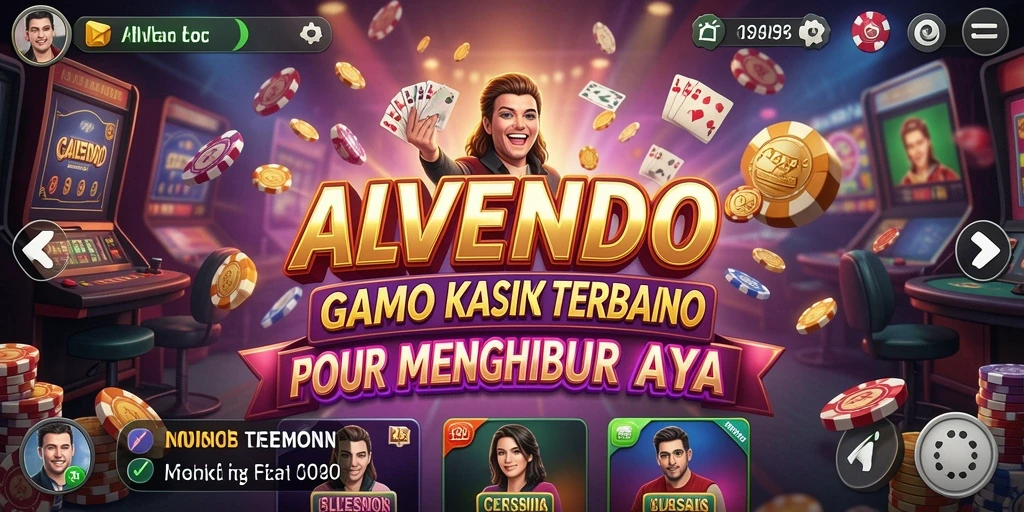 Tampilan gameplay ALVENDO yang menawan dan interaktif.