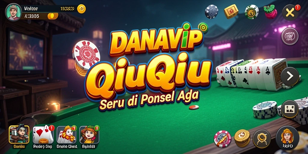 Tampilan gameplay seru DANAVIP yang memukau pengguna.