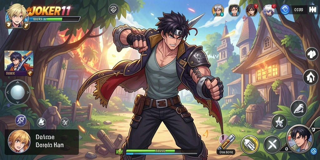 Tampilan gameplay seru di JOKER11 yang memikat hati para penggemar anime.