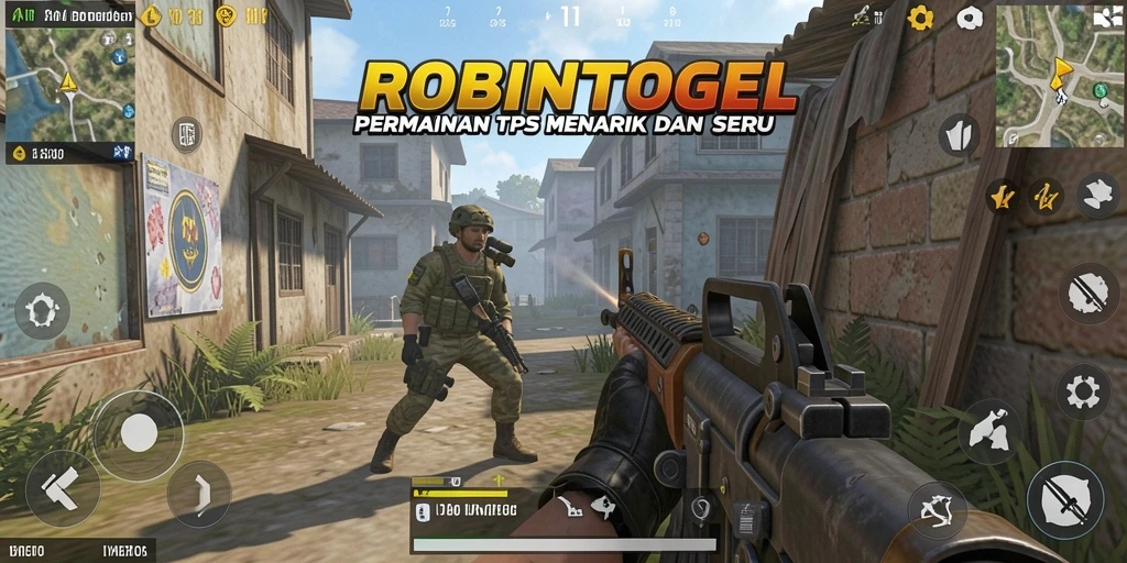 Tangkapan layar gameplay seru ROBINTOGEL saat pertempuran antar pemain.