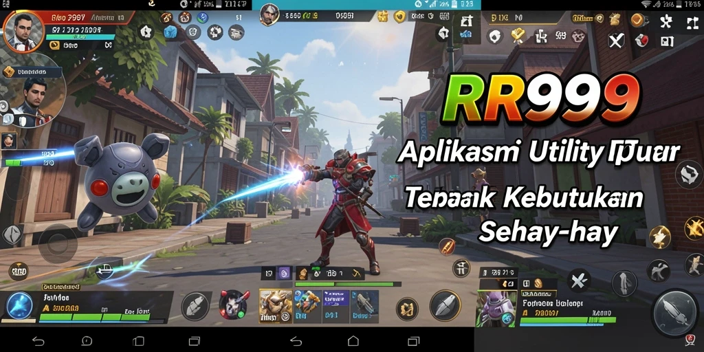 Tampilan utama RR999 yang menampilkan fitur Utility yang user-friendly.