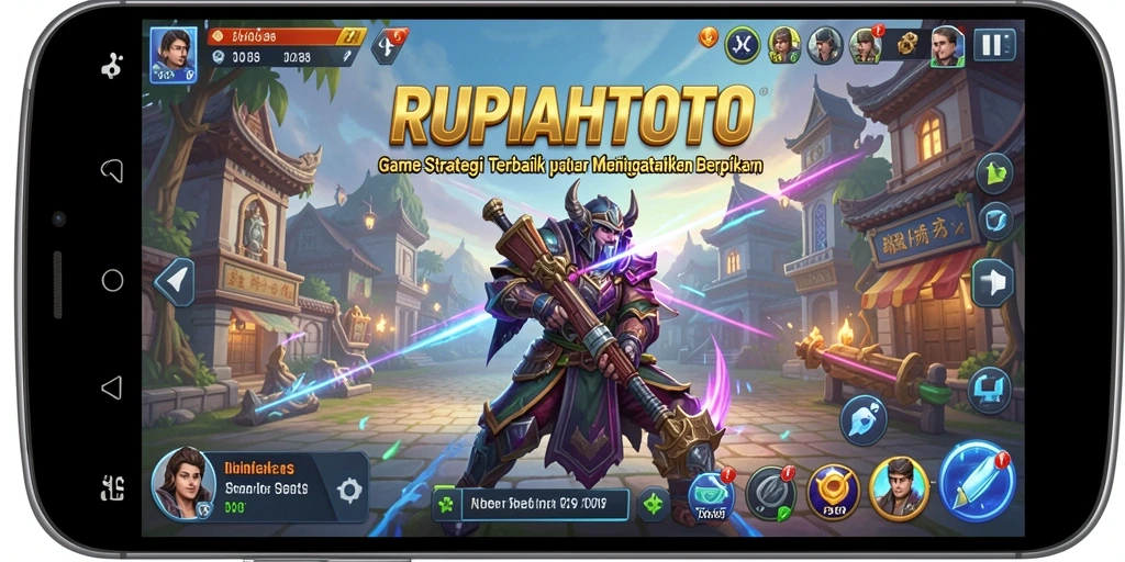 Screenshot gameplay RUPIAHTOTO yang menampilkan strategi dan aksi seru.