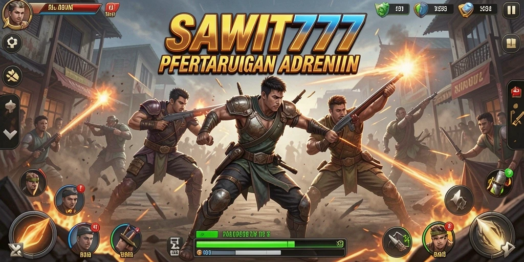 Gameplay SAWIT777 yang dinamis dan penuh aksi.